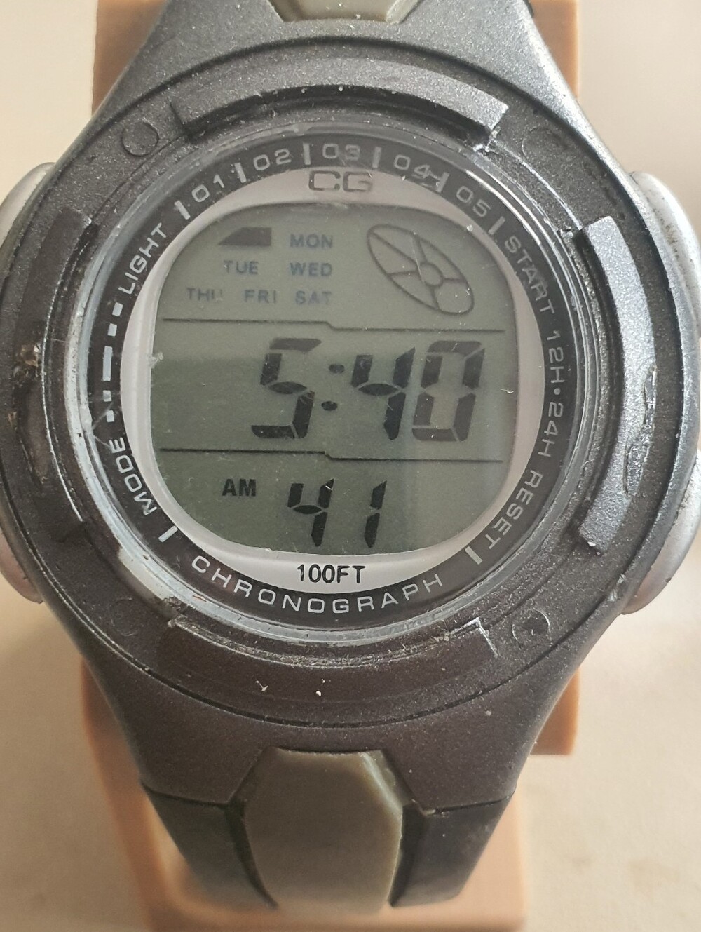 10/$20 CG Digital Alarm Chrono Men's Watch
